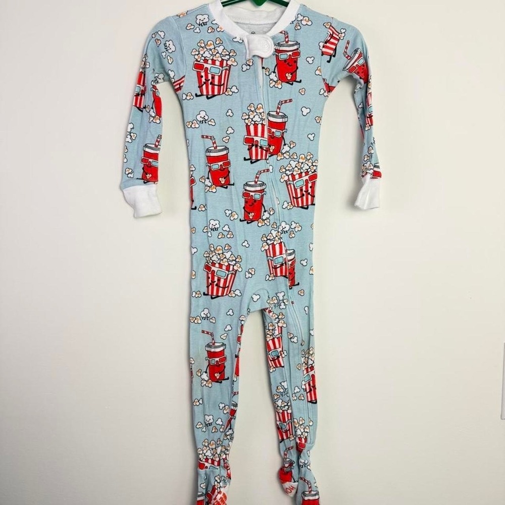 The Honest Baby Pajamas Popcorn Design 18 Month